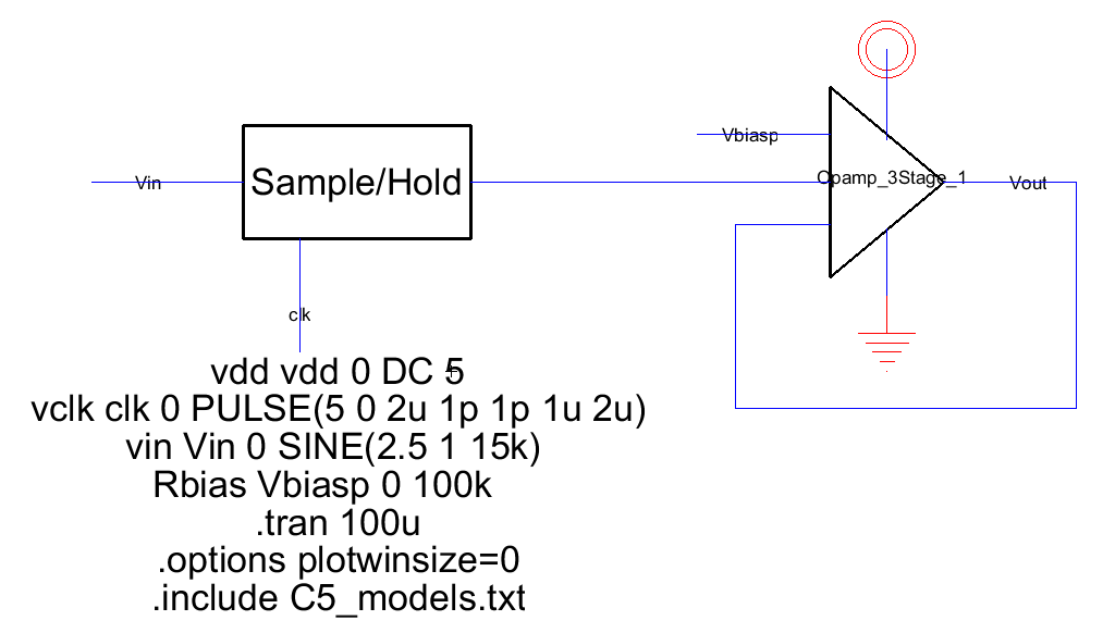 sample and hold comparator circuit