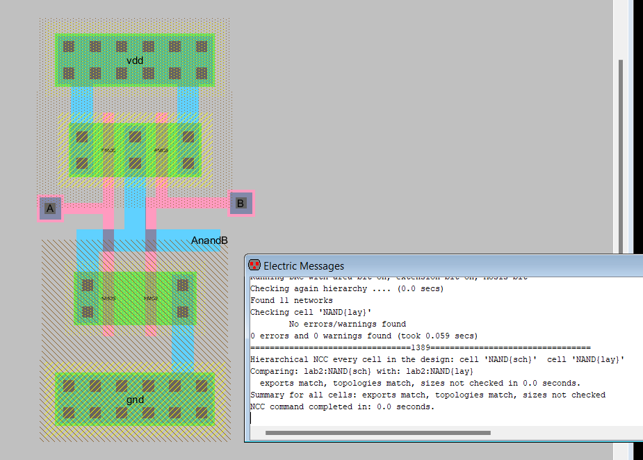 nand layout