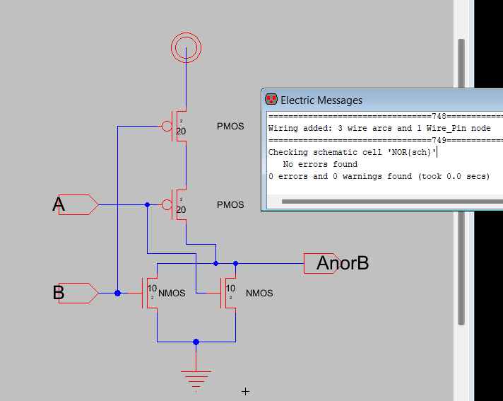 nor schematic