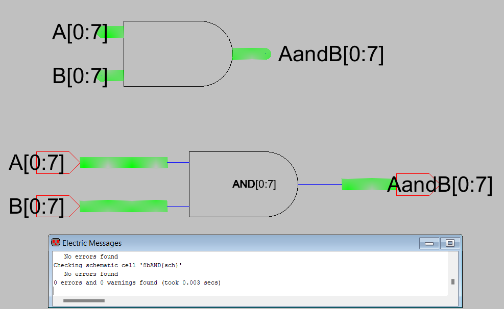 8bit and schematic