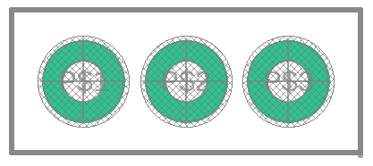 Fig 5 - Footprint created for SPDT switch