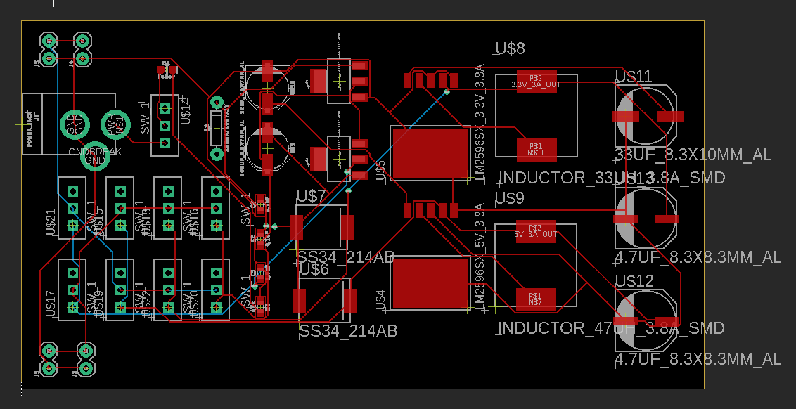 PCB module autoroute