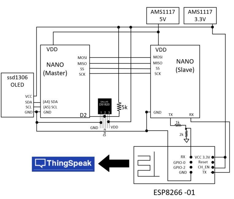 wiring diagram for master-slave Nanos
