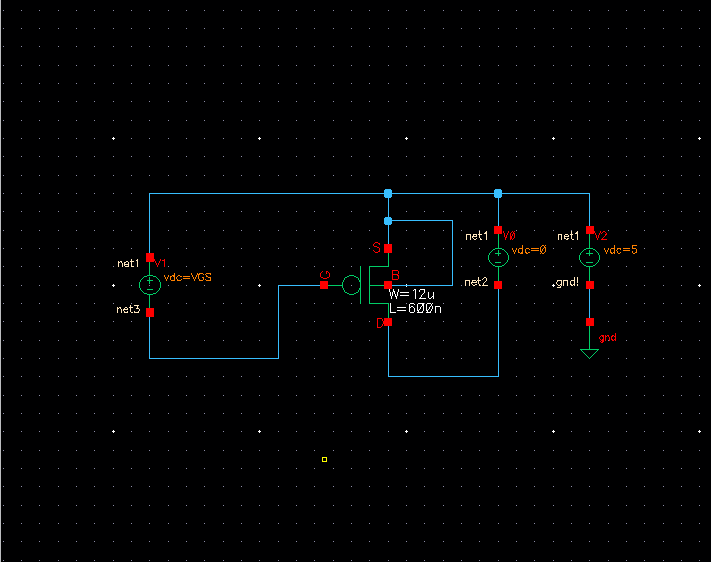 PMOS schematic
