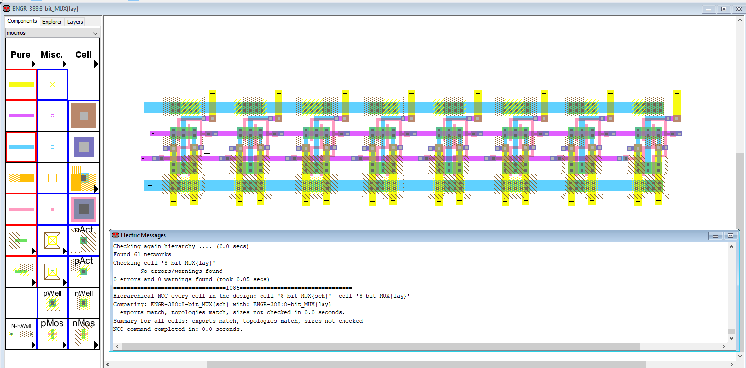 MUX-8bit-Layout